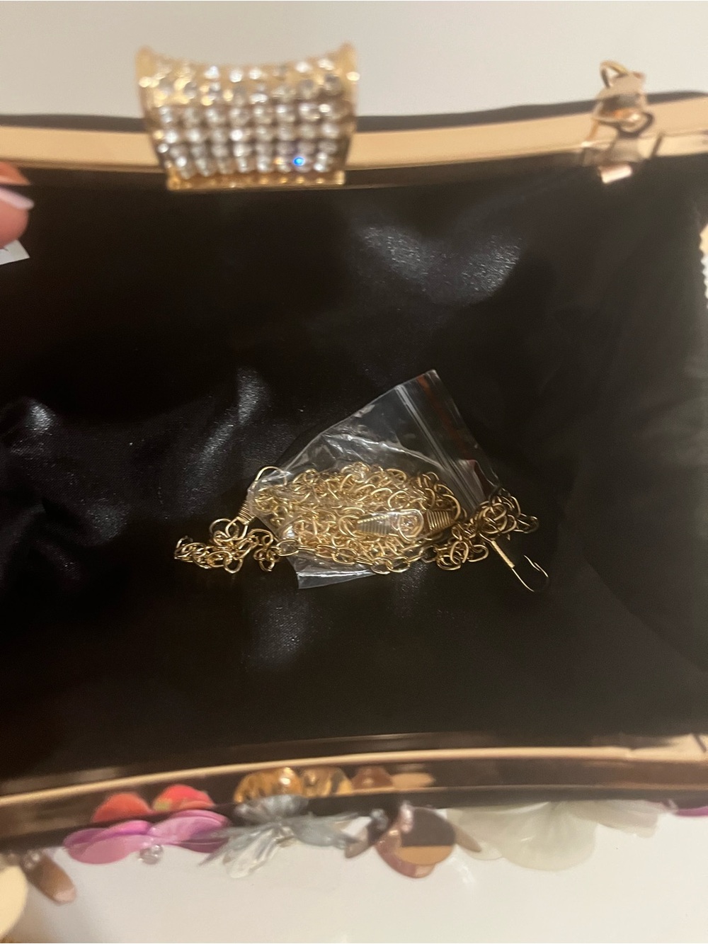 Floral Clutch Purse - Picture 6 of 8